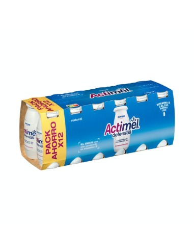 ACTIMEL LIQUIDO NATURAL X 12