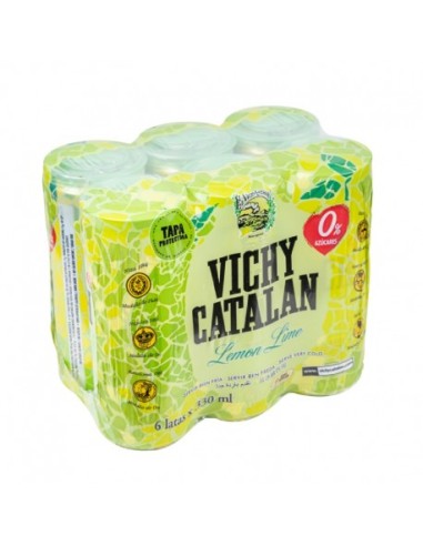 VICHY AGUA LIMA-LIMON PACK-6 