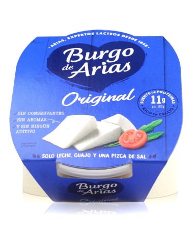 QUESO BURGO ARIAS 230 GRS.