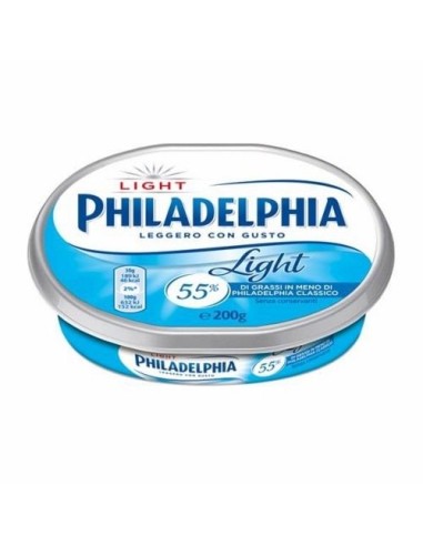 QUESO CREMA PHILADELFIA LIGHT 200 GR.