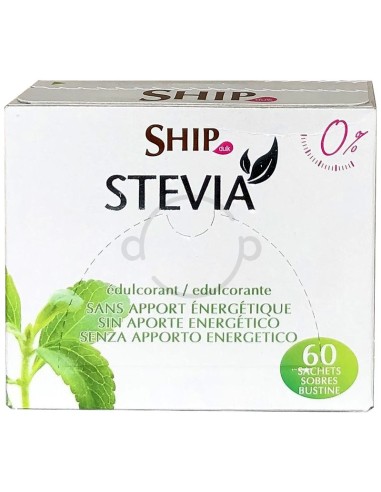 EDULCORANTE SHIP STEVIA 60 SOB