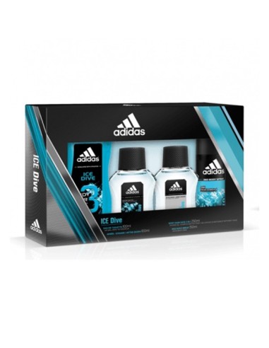 ADIDAS COL. 100 VAPO.ICE DIVE + DESOD. 150 + GEL 250 + AFTER