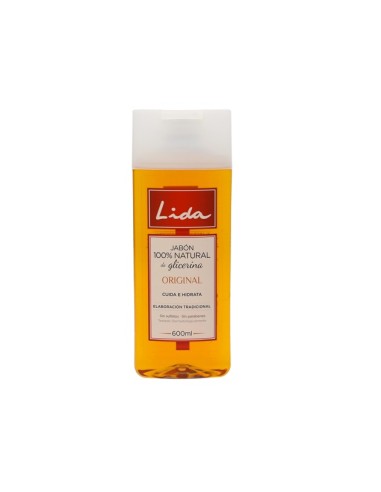 GEL LIDA 100% NATURAL GLICERINA 600 ML