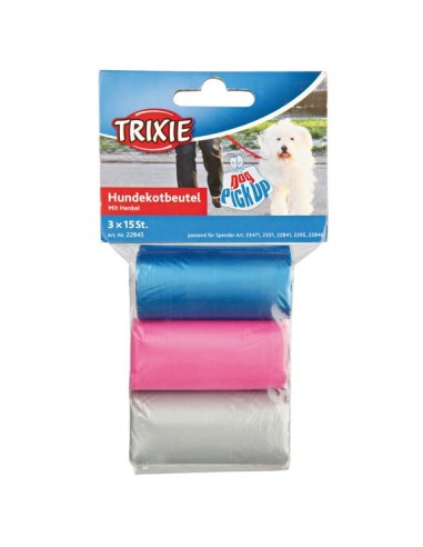BOLSITAS HIGIENICAS PARA MASCOTAS 3 ROLLOS
