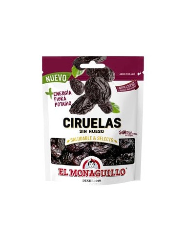 CIRUELAS SIN HUESO 150 GR. EL MONAGUILLO