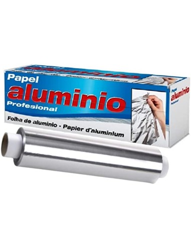 PAPEL ALUMINIO MIKRAL 300 MTS.