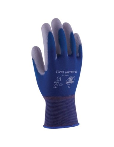 GUANTE SUPER CONTAC POLIURETANO T-10 AZUL