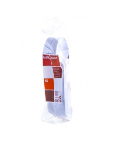 CUCHARA PLASTICO NUPIK POSTRE PQT. 25 UN