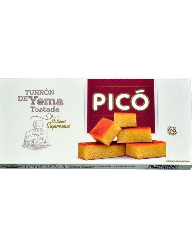 PICO TURRON YEMA TOSTADA 200 GRS.