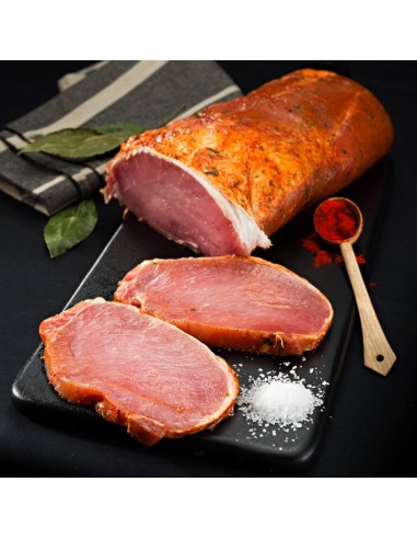  MEDIO LOMO DE CERDO EL KG SALE A: