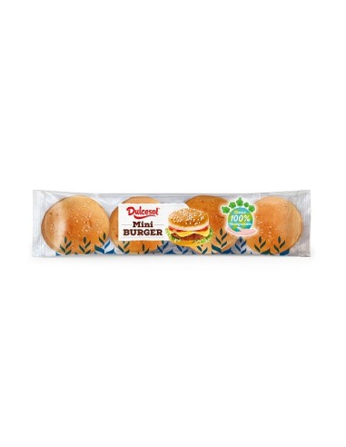 MINI HAMBURGUESAS 8 UNIDADES DULCESOL 