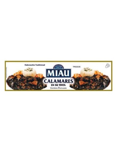 CALAMARES MIAU TINTA RO-85 PK-3