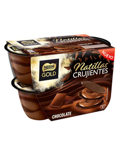 NATILLAS CRUJIENTES CHOCOLATE NESTLE GOLD