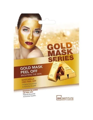 IDC MASCARILLA FACIAL POROS E ILUMINA PIEL GOLD15GR.3430