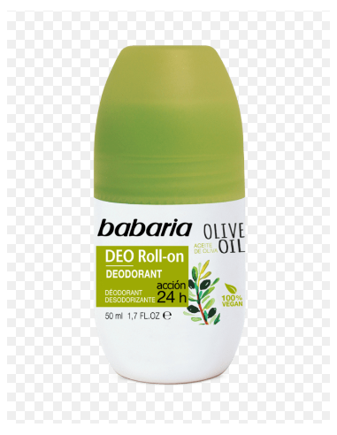 BABARIA DESOD.ROLL-ON 50ML.OLIVA