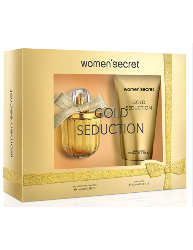 WOMEN SECRET GOLD SEDUCTION COLONIA + BODY MILK