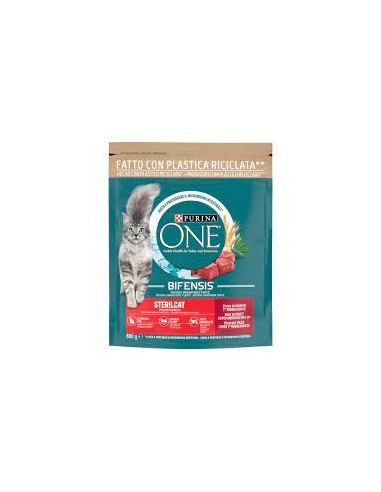 COMIDA GATOS ONE ESTERILIZADOS SOBRE PK-
