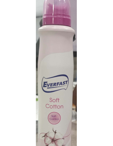 DEO. EVERFAST SPRAY SOFT COTTON  250 ML