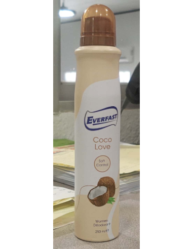 DEO. EVERFAST SPRAY  COCO 250 ML