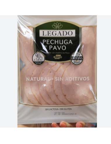 PECHUGA DE PAVO ASADA LEGADO EL POZO 120 GR 