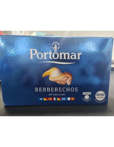 BERBERECHOS 50/60 PIEZAS RIAS GALLEGAS PORTOMAR 