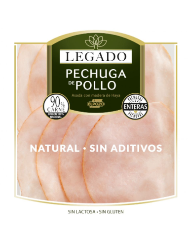 PECHUGA DE POLLO ASADA LEGADO EL POZO 120 GR 
