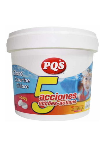 CLORO PASTILLAS QUIMICAMP 5 EFECTOS KILOS 