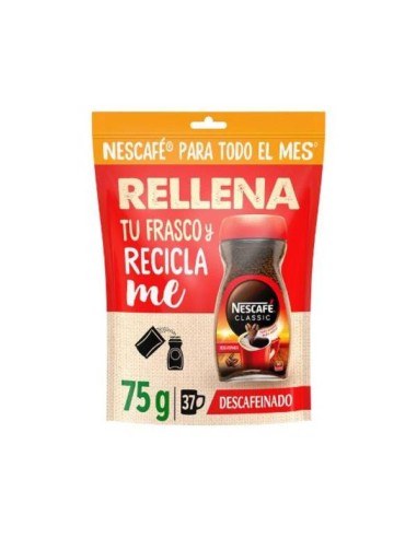 CAFE SBLE NESCAFE DESCAF BOLSA 75 GRS