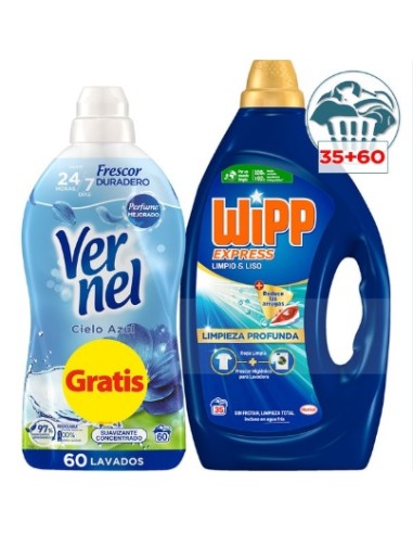 DTGNTE. LIQ. WIPP GEL 40 DOSIS + VERNEL 57 DOSIS 