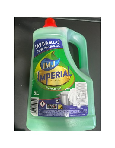 LAVAVAJILLAS CONCENTRADO IMPERIAL 5 LITROS