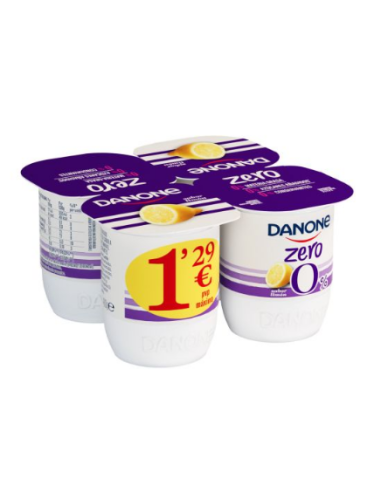 DANONE DESNATADOS LIMON 120GX4