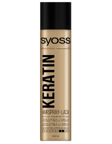 SYOSS LACA SPRAY 300ML.KERATIN(FIJ.4)