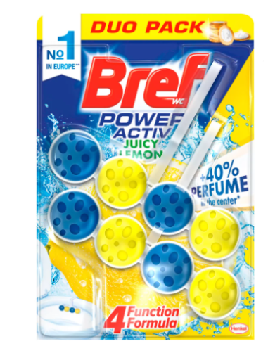 W.C. BREF COLGADOR DUPLO POWER LIMON 100