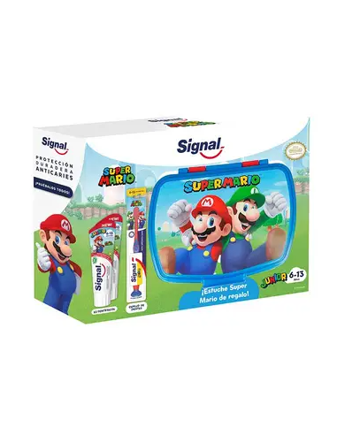 SIGNAL PACK SUPER MARIO (CEPILLO+2XPASTA75G+TUPPER)'24