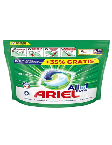 ARIEL DETERG.CAPSULAS 26+9 UDS TODO EN UNO ORIGINAL A-4