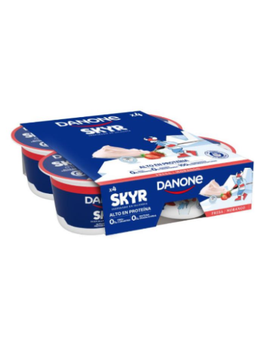 DANONE SKYR FRESA 100GR X4