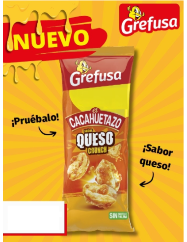 CACAHUETAZO CRUNCH SABOR QUESO