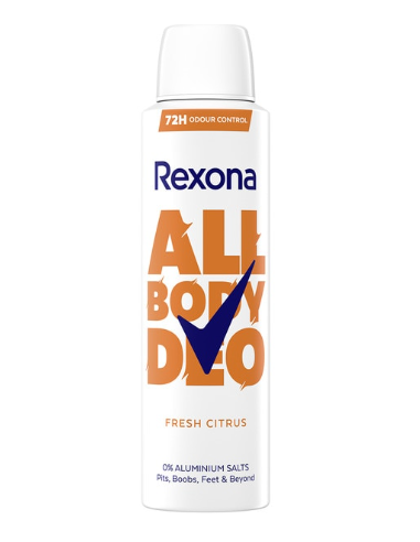 DEO REXONA SPRAY ALL BODY CITRUS 150 ML